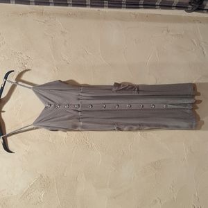 Olive green sundress